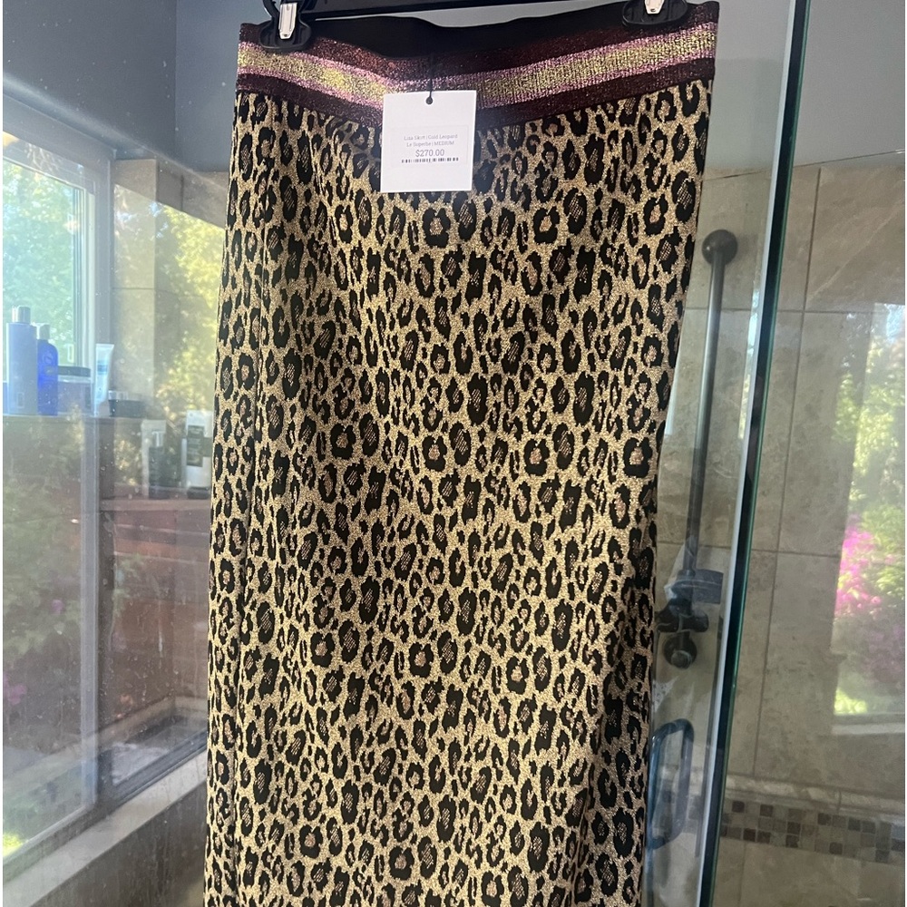 Leopard Print Women's Skirt